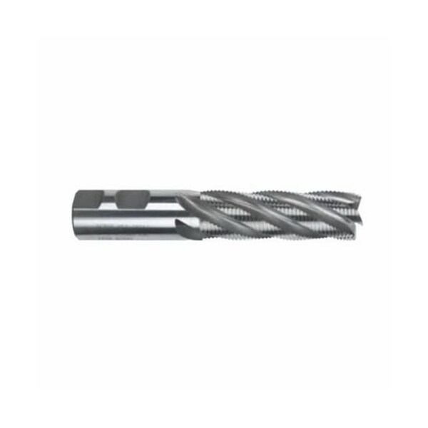 Morse Roughing End Mill, Center Cutting MediumLong Length, Series 4614G, 58 Cutter Dia, 458 Overall 45071 - main